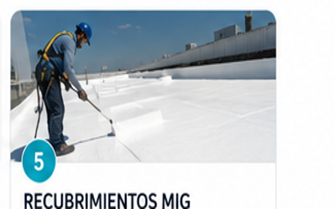Recubrimientos MIG y reducción de carga térmica